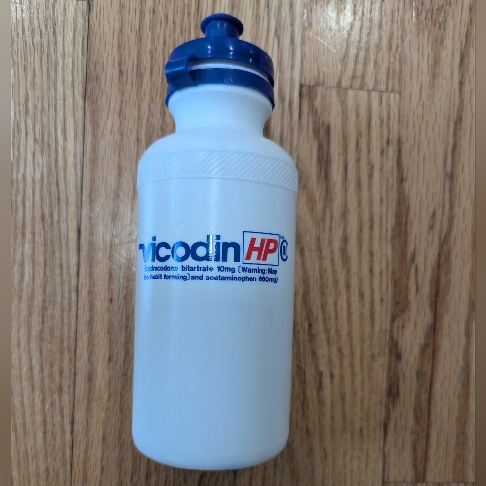 Supreme Blue and White Water Bottle